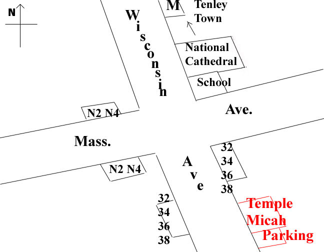 [Map of the Temple Micah area]